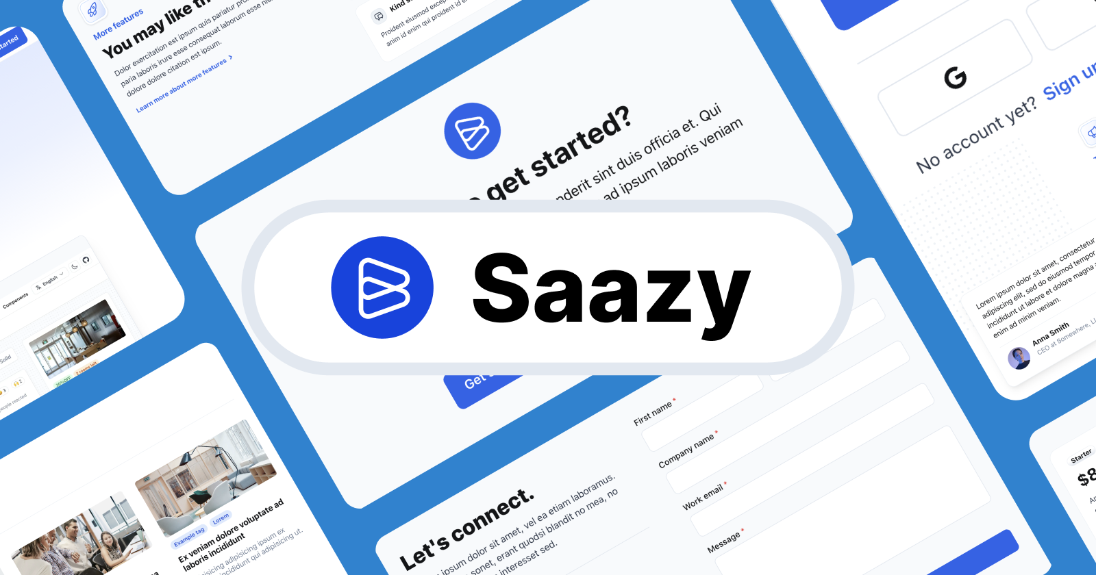 Screenshot of Saazy